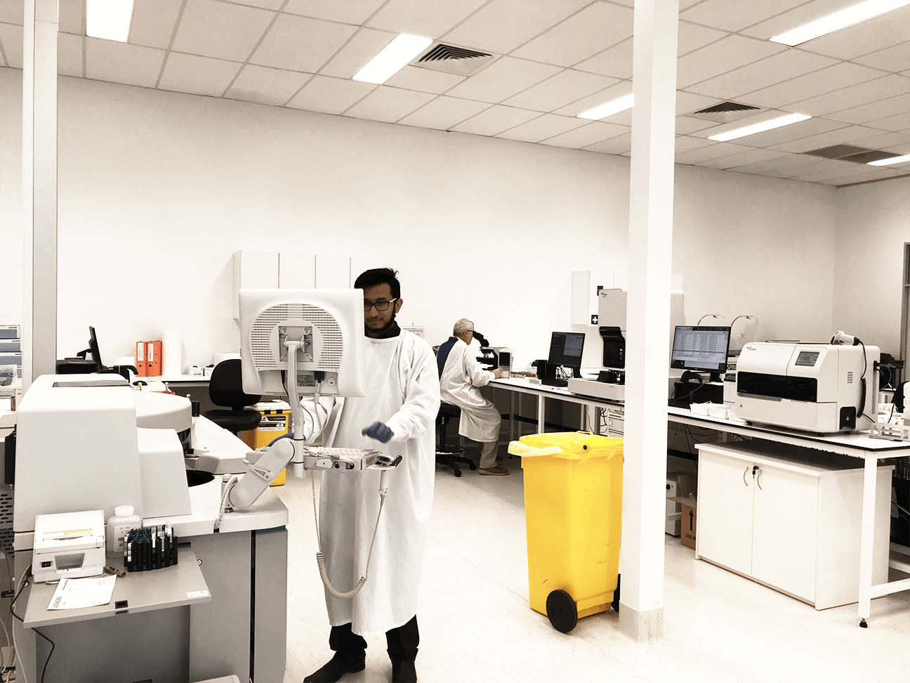 This image depicts on 2nd september 2019, we were extremely proud to open the doors to our new state-of-the-art laboratory in belconnen, act. New lab open. Professional reference image for clinical and educational purposes. [umbracoNodeId=12728]